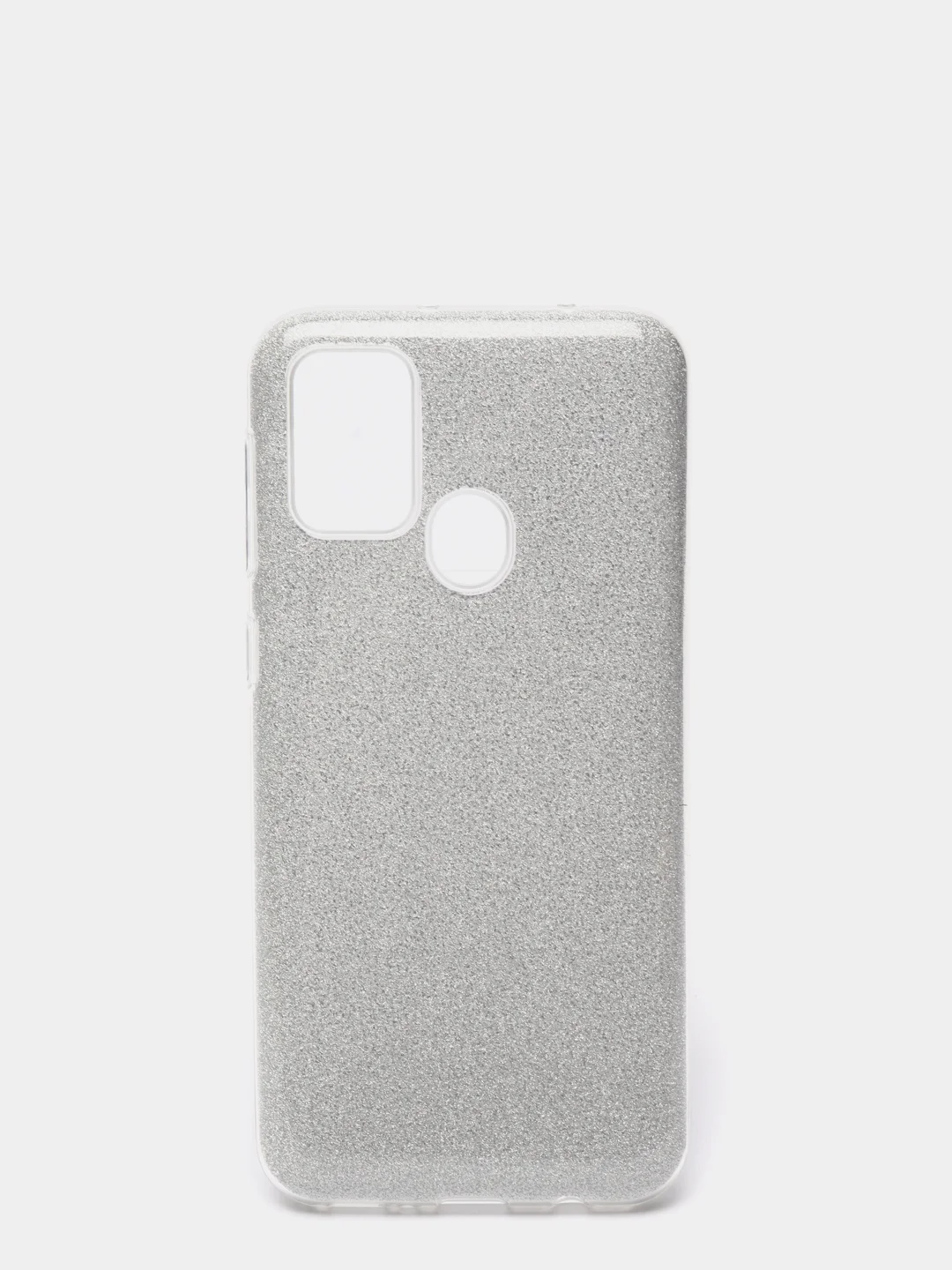 Серебряный чехол блестящий Samsung M31 /  Samsung M21 /  Samsung M30s