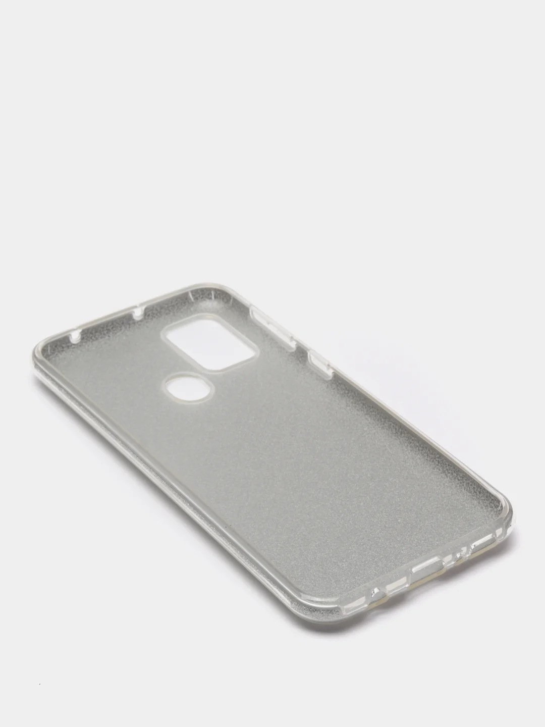 Серебряный чехол блестящий Samsung M31 /  Samsung M21 /  Samsung M30s