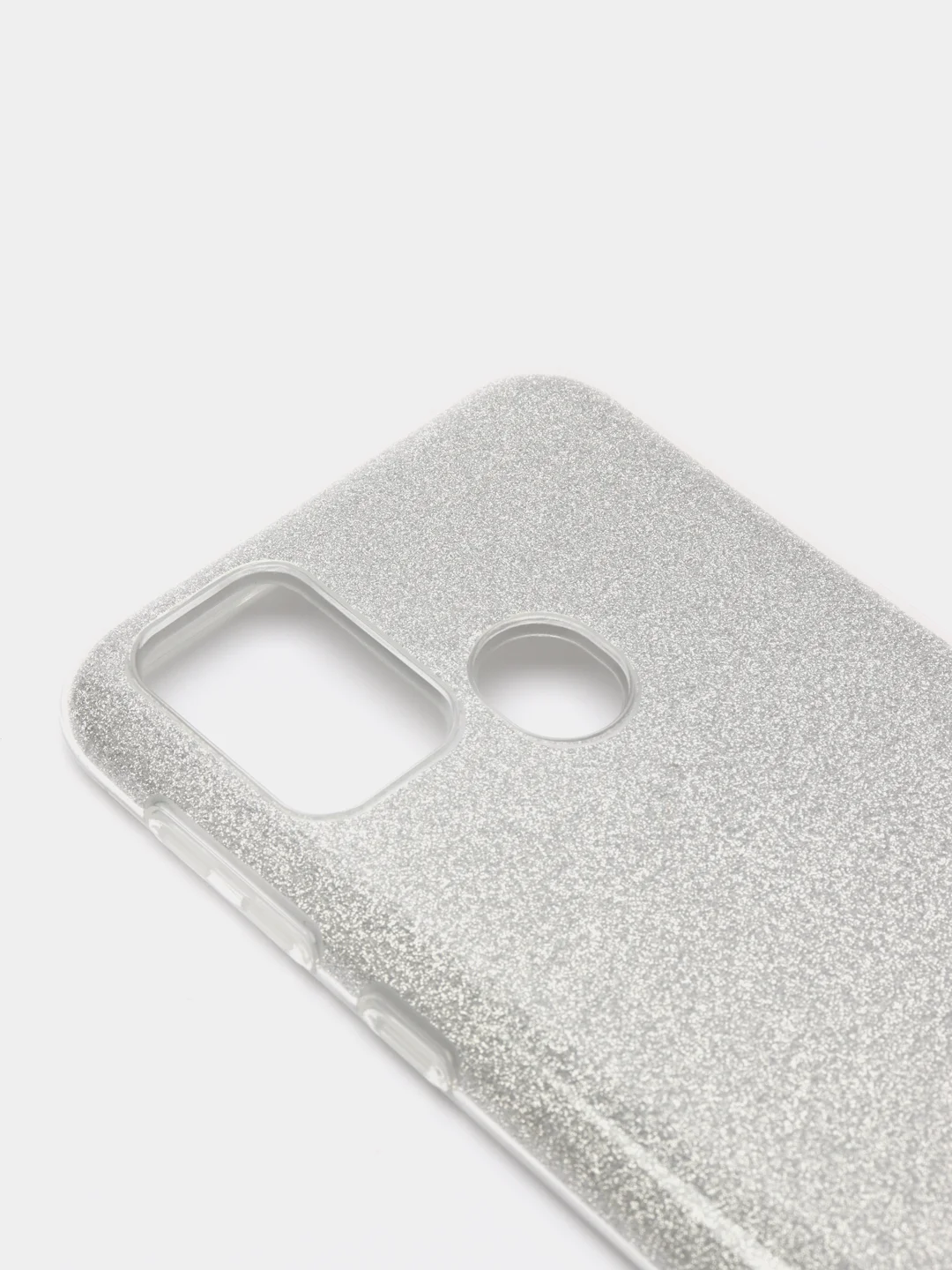 Серебряный чехол блестящий Samsung M31 /  Samsung M21 /  Samsung M30s