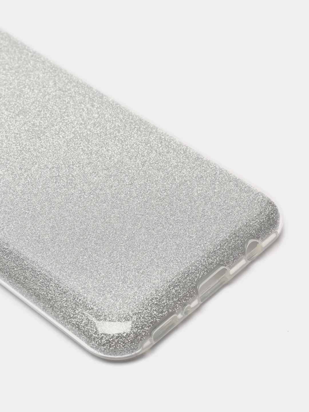 Серебряный чехол блестящий Samsung M31 /  Samsung M21 /  Samsung M30s