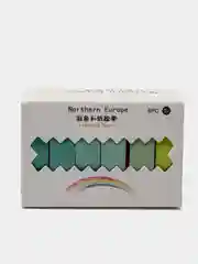 Мятный клейкая WASHI-лента для декора