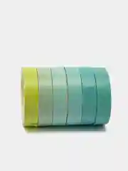 Мятный клейкая WASHI-лента для декора