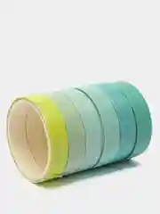 Мятный клейкая WASHI-лента для декора