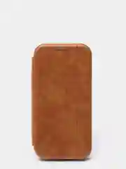 Коричневый чехол книжка IPHONE 12  / 12 PRO