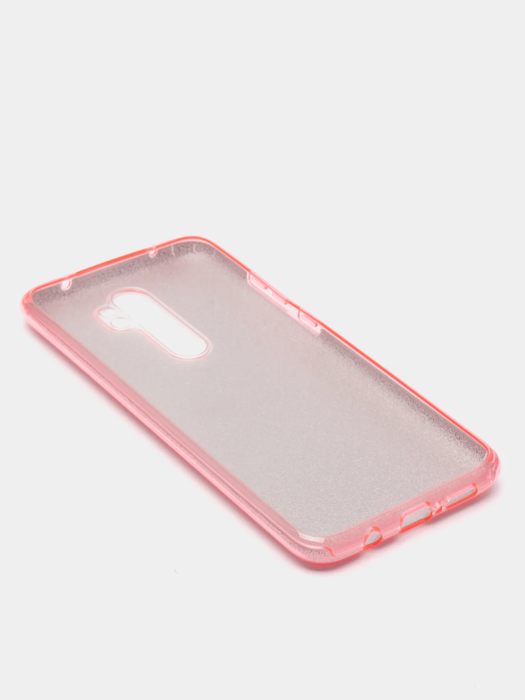 Розовый чехол блестящий Xiaomi Redmi Note 8 pro