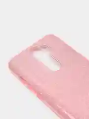 Розовый чехол блестящий Xiaomi Redmi Note 8 pro
