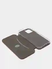 Бордовый чехол книжка IPHONE 12  / 12 PRO