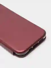 Бордовый чехол книжка IPHONE 12  / 12 PRO