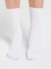 Бордовый носки с принтом