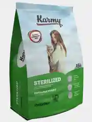 Сухой корм KARMY Sterilized Индейка 1,5кг. для стерил-нных кошек и кастрированных котов