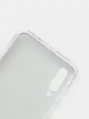 Красный силиконовый чехол на Samsung Galaxy A50/A30s / Самсунг А50/А30s прозрачный, с рисунком