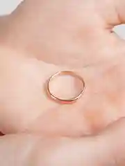 Кольцо обручальное, узкое