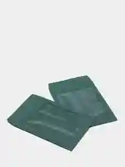 Зеленый конверт с окном цветной, 17*22 см, 2 штуки