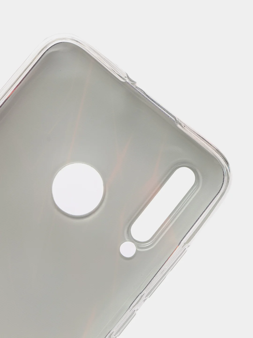 Красный чехол на Honor 10i/20 Lite 2019/20e/Huawei P Smart Plus 2019 / Хонор 10i прозрачный