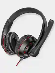 Красный проводные накладные наушники BO102 Amusement