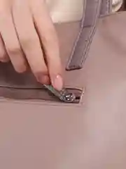 Бежевый сумка мешок женская