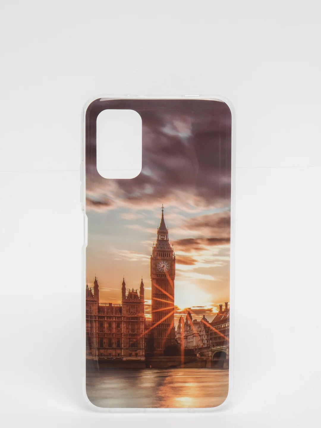 Аметистовый чехол Xiaomi Poco M3 с рисунком животные (Сяоми Поко М3 фламинго, тигр, леопард)