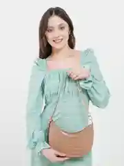 Хаки сумка женская