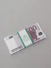 Сиреневый деньги сувенирные "Пачка купюр", банк приколов, деньги фальшивые для выкупа невесты
