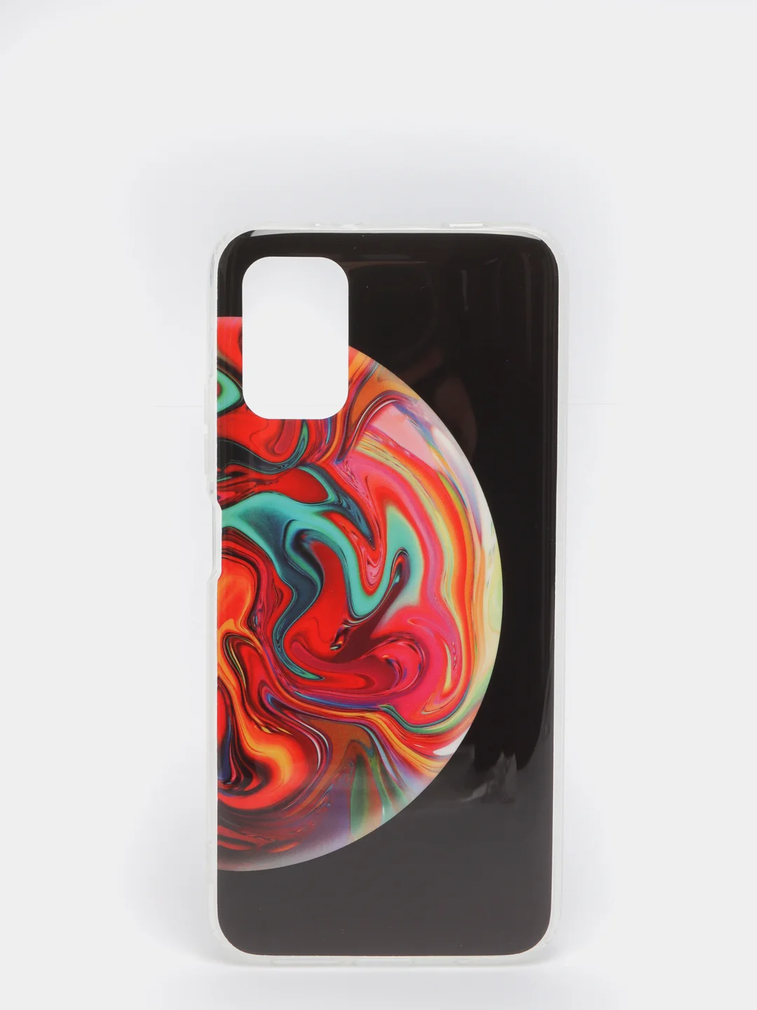 Тёмно-розовый чехол Xiaomi Poco M3 с рисунком животные (Сяоми Поко М3 фламинго, тигр, леопард)