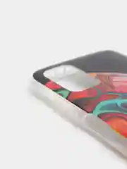 Тёмно-розовый чехол Xiaomi Poco M3 с рисунком животные (Сяоми Поко М3 фламинго, тигр, леопард)