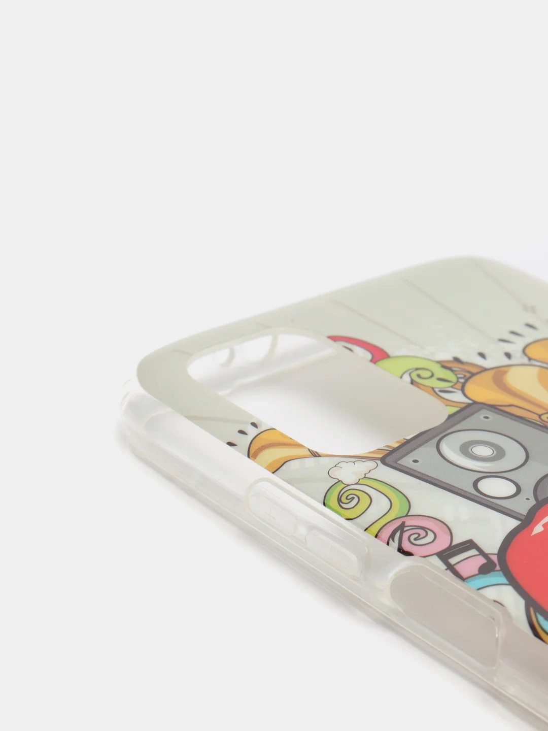 Бежевый меланж чехол Xiaomi Poco M3 с рисунком животные (Сяоми Поко М3 фламинго, тигр, леопард)