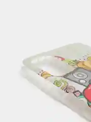 Бежевый меланж чехол Xiaomi Poco M3 с рисунком животные (Сяоми Поко М3 фламинго, тигр, леопард)