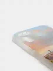 Небесно-голубой чехол Xiaomi Poco M3 с рисунком животные (Сяоми Поко М3 фламинго, тигр, леопард)