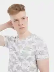 Серебряный футболка мужская