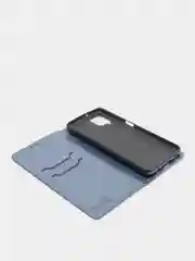 Синий чехол книжка Samsung A03/A22S/A12/A32/A52/A72/A02s/M21/A51/A31/A11/M11/A10/A01/A01Core