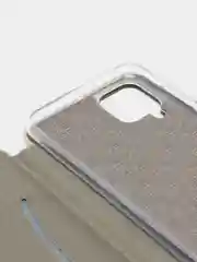 Золотой чехол-книжка Samsung Galaxy A12 / M12 (Самсунг галакси А12 / М12)