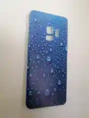 Чехол-накладка Samsung S9, силикон, с рисунком