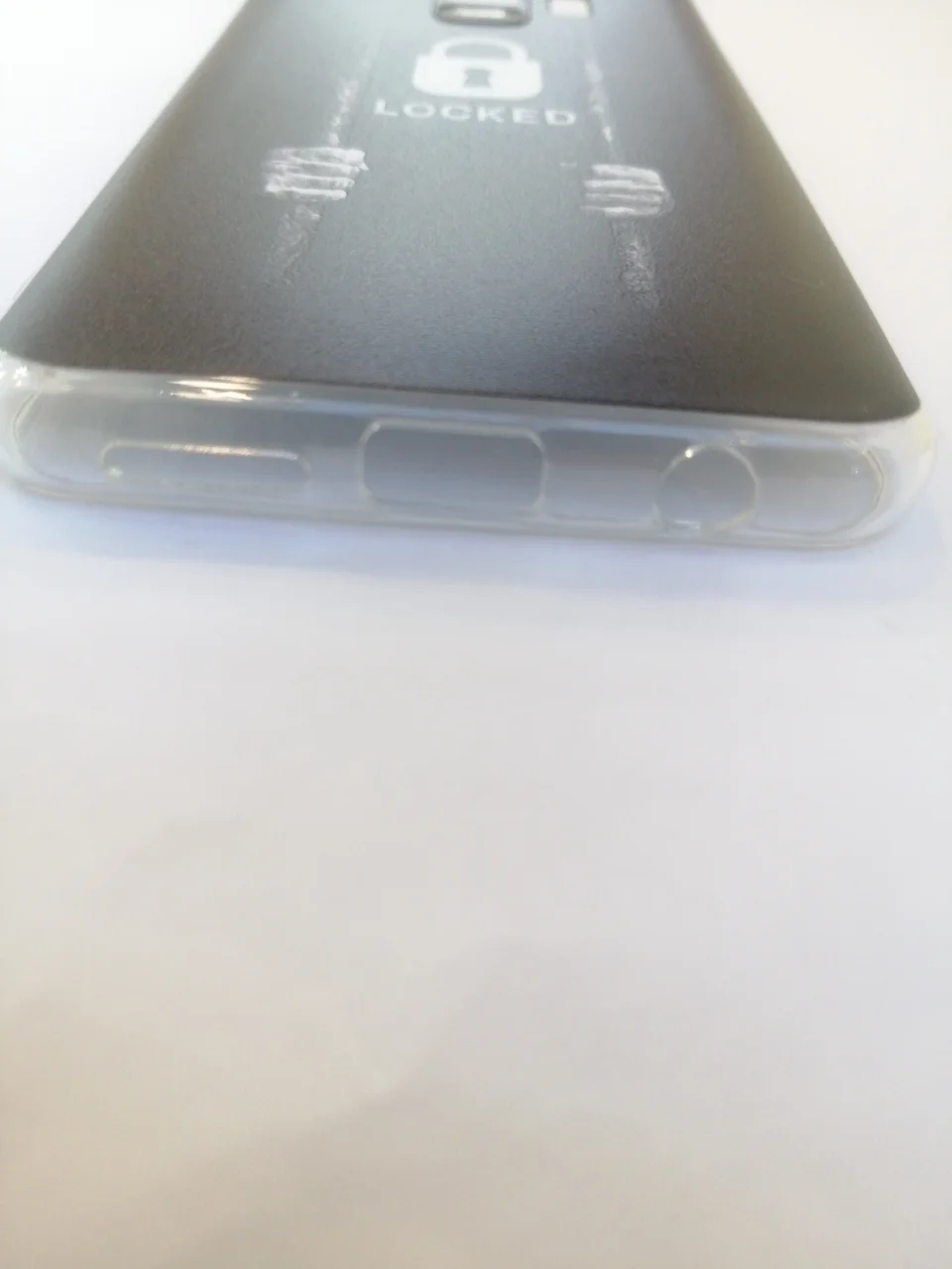 Чехол-накладка Samsung S9, силикон, с рисунком