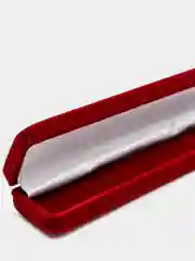 Подарочная коробка под цепочку цепь, ювелирная упаковка, бархатный футляр для украшений
