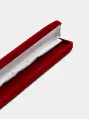 Подарочная коробка под цепочку цепь, ювелирная упаковка, бархатный футляр для украшений