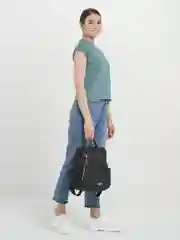 Черный женский рюкзак