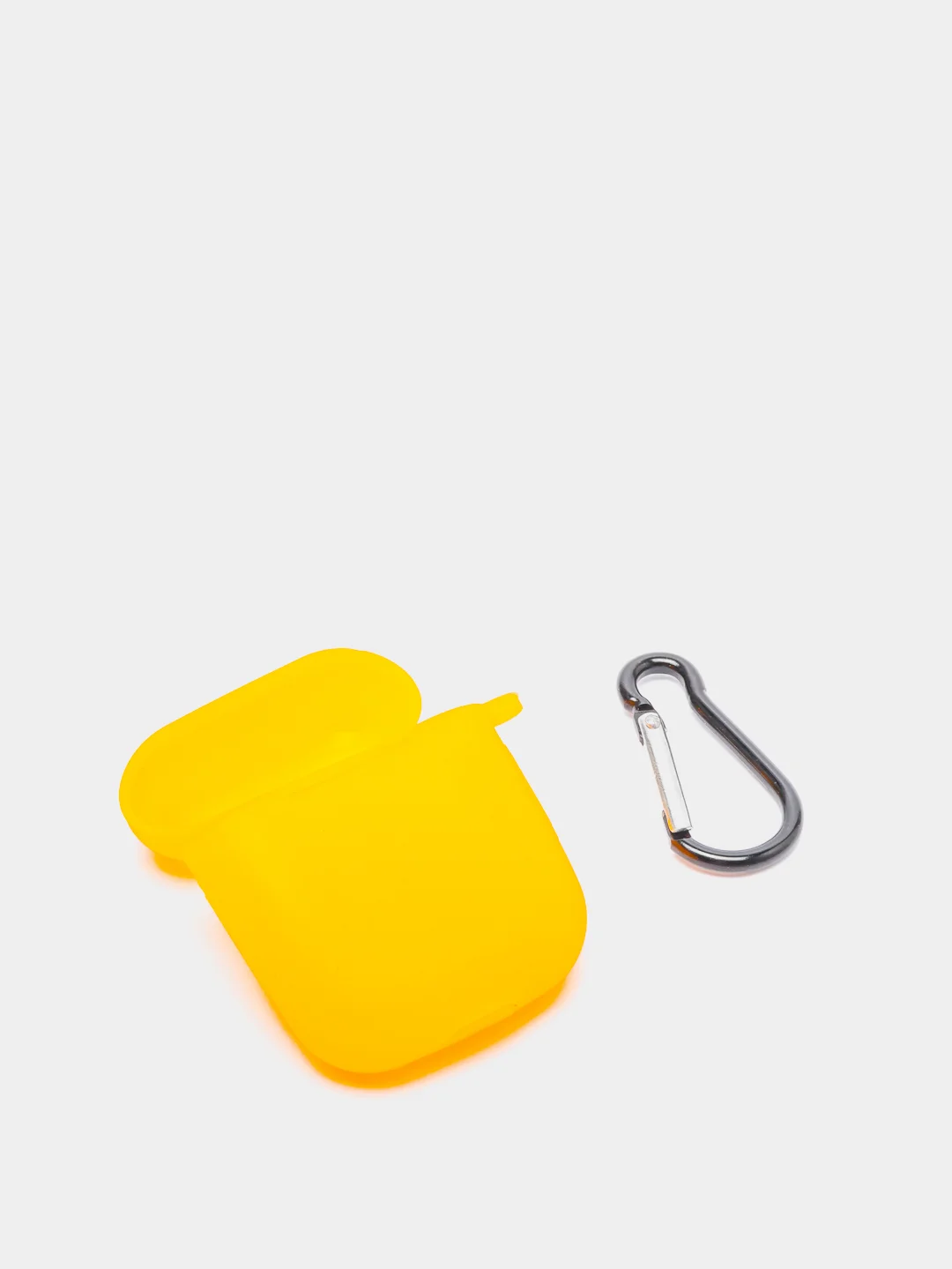 Светло-оранжевый силиконовый чехол для беспроводных наушников AirPods