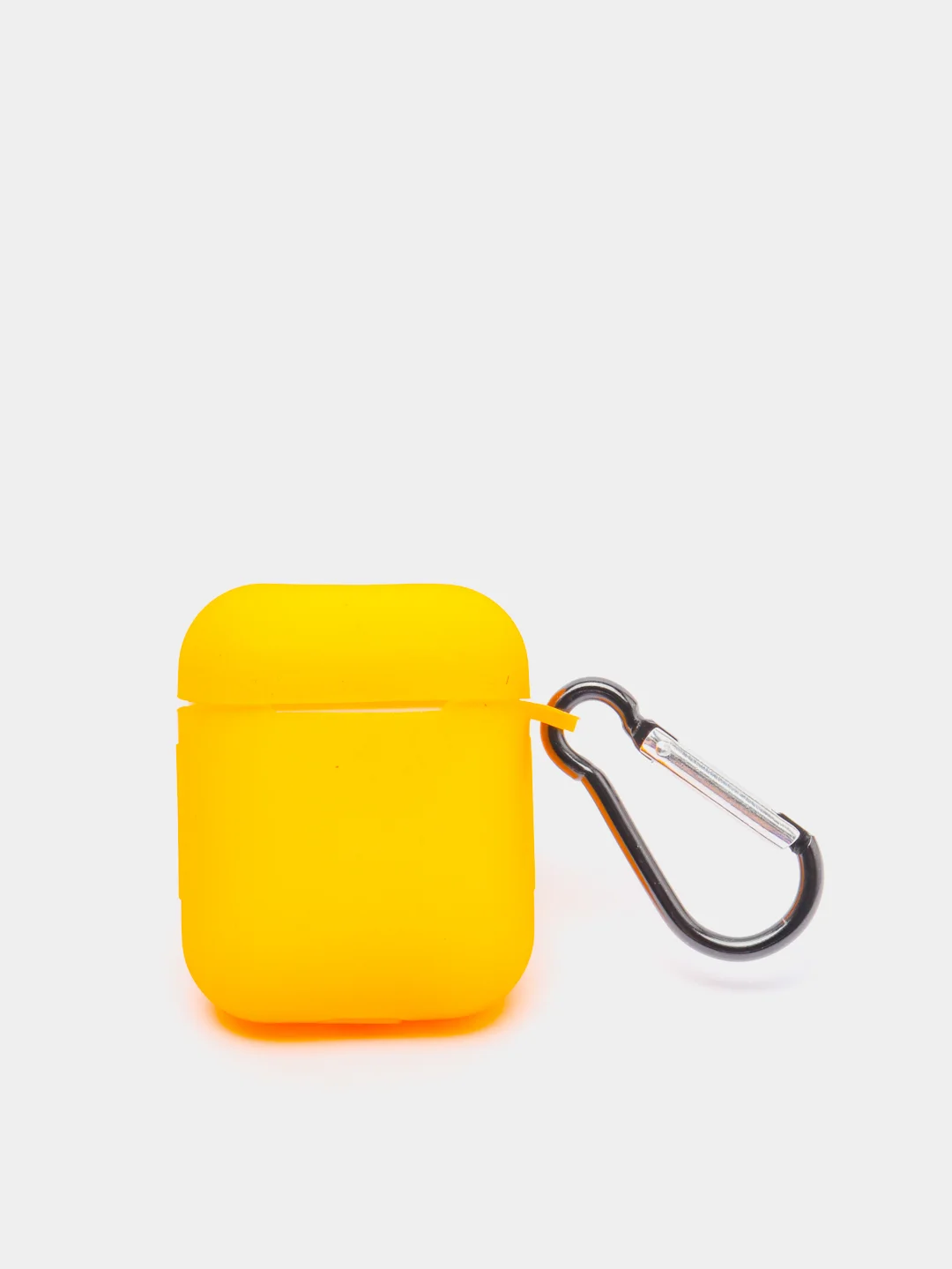 Светло-оранжевый силиконовый чехол для беспроводных наушников AirPods