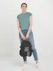 Черный женский рюкзак