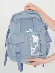 Розовый женский рюкзак