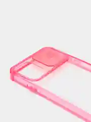 Розовый чехол  для iPhone 12/12 PRO Противоударный усиленными углами
