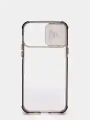 Серый меланж чехол  для iPhone 12/12 PRO Противоударный усиленными углами