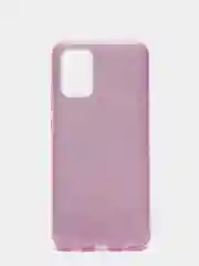 Розовый чехол блестящий SAMSUNG A02S,M02S