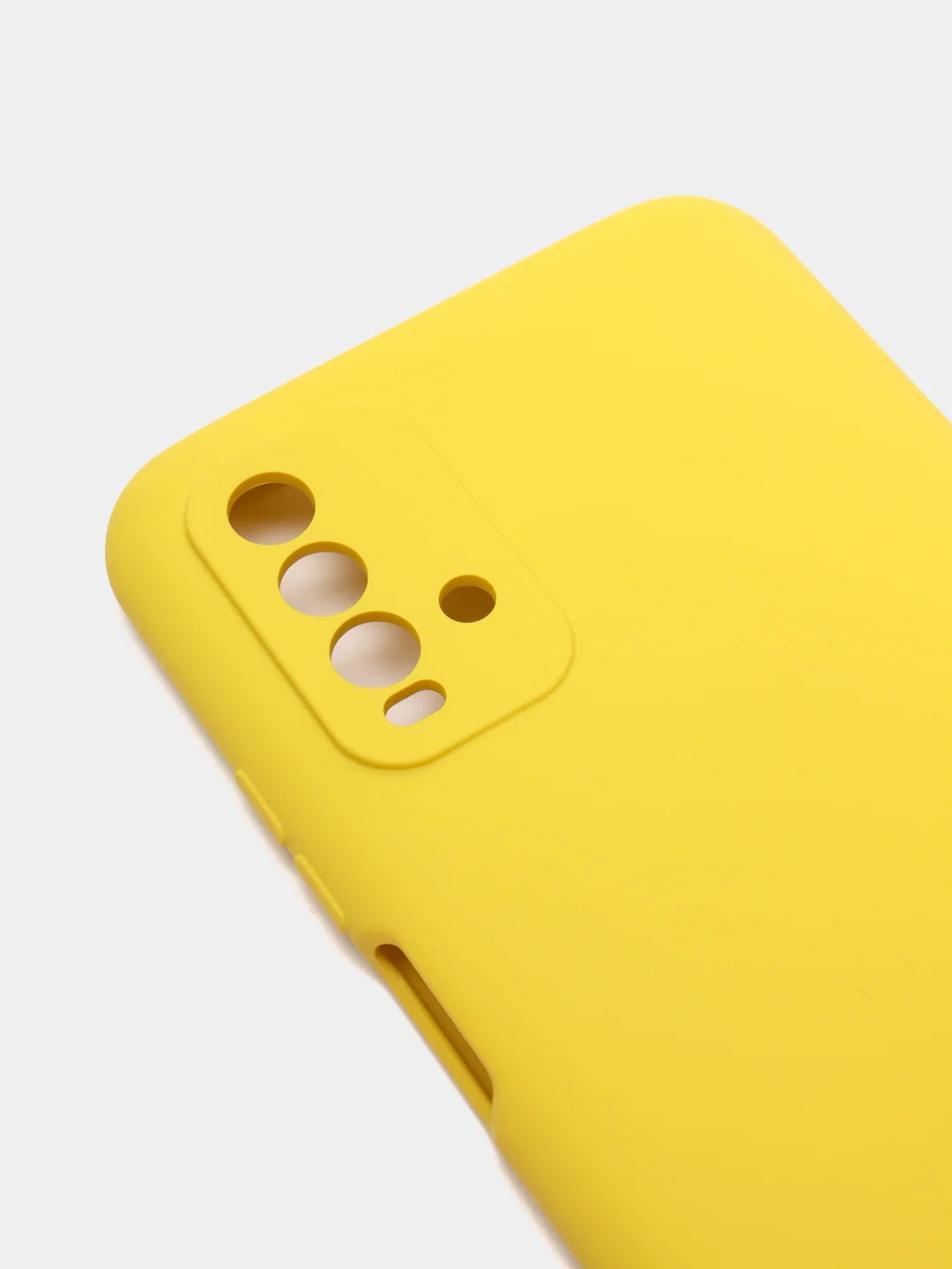 Желтый чехол для REDMI 9T, с защитой камеры и бархатом внутри