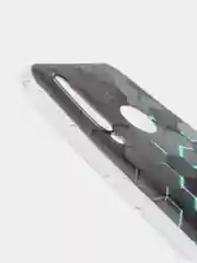 Бирюзовый чехол на Honor 10i/20 Lite 2019/20e/Huawei P Smart Plus 2019 / Хонор 10i прозрачный