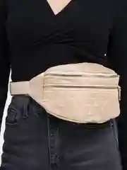Золотой сумка на пояс, женская