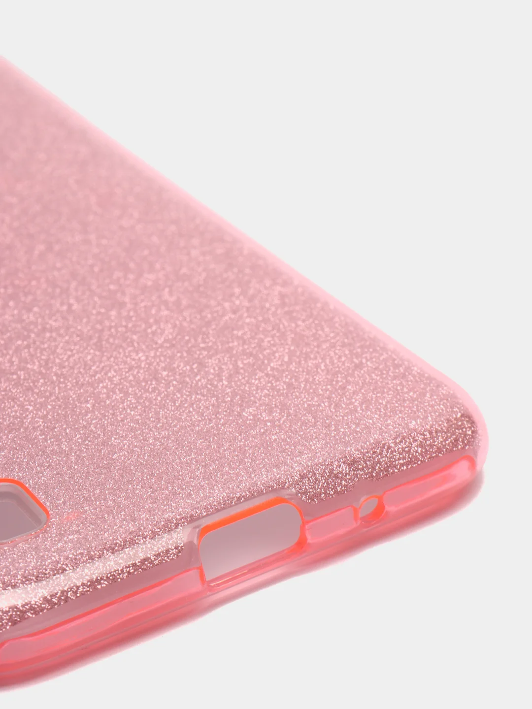 Розовый чехол блестящий Samsung A01 / M01