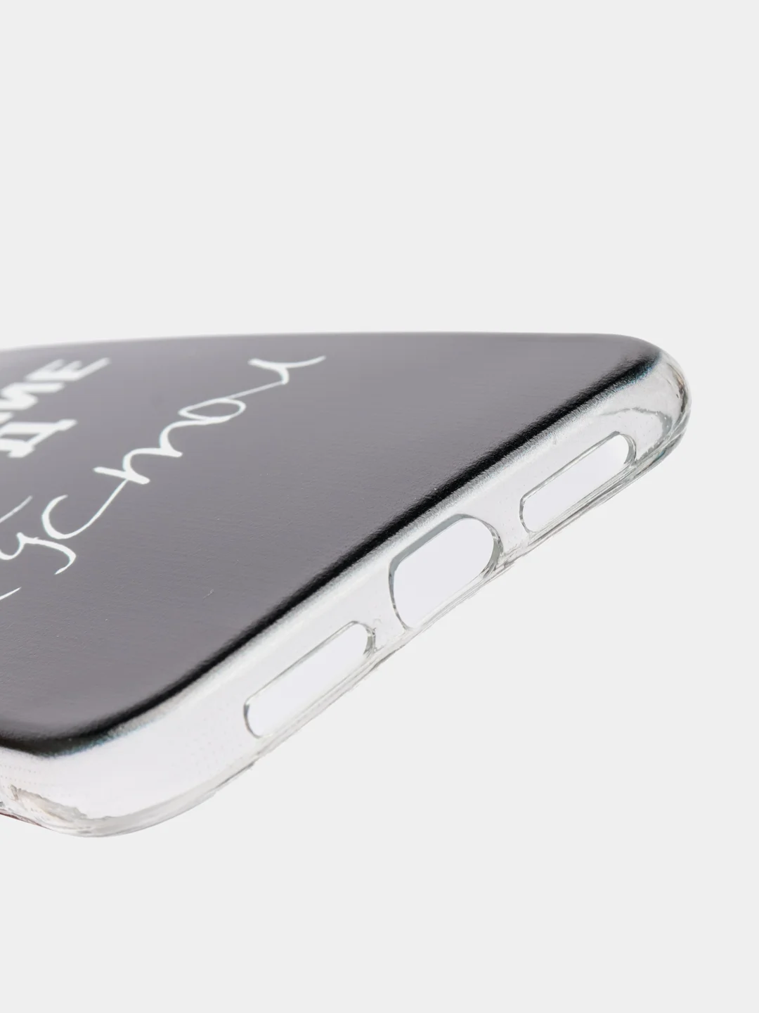 Тёмно-коричневый силиконовый чехол на Apple iPhone XR / Айфон XR прозрачный, с рисунком, защита камеры