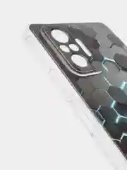 Бежевый чехол на Xiaomi Redmi Note 10 Pro / Сяоми Редми Нот 10 Про прозрачный, с рисунком