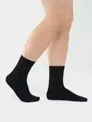 Носки мужские из хлопка, черные, длинные